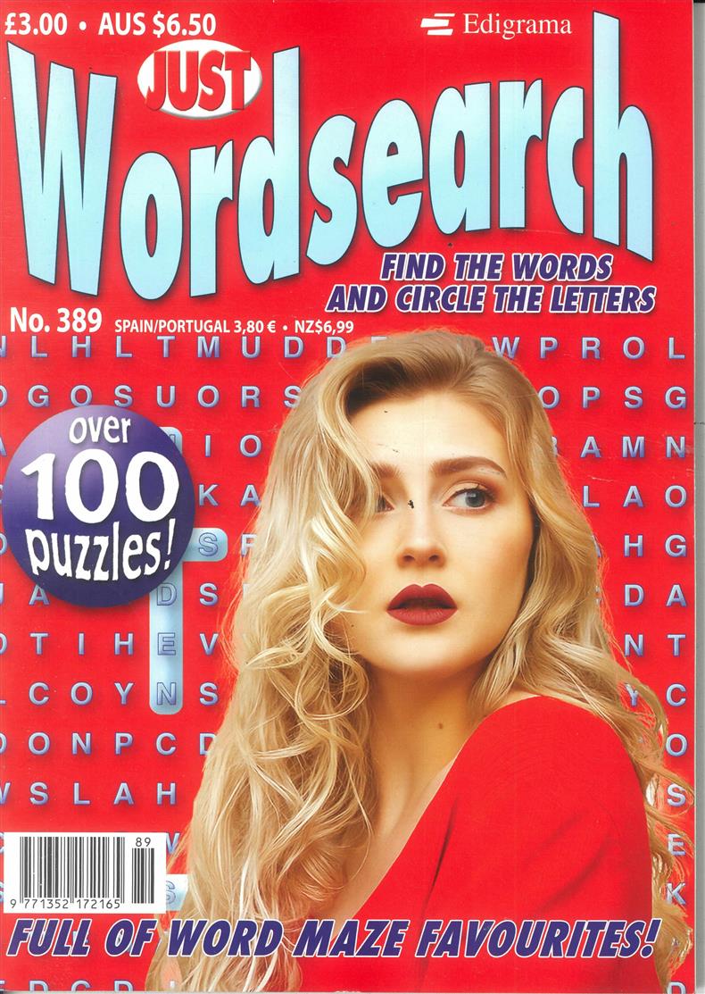 Just Wordsearch - NO 389
