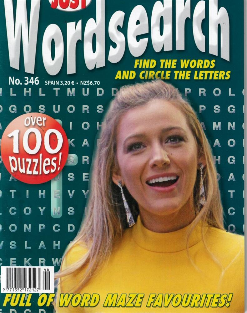 Just Wordsearch Magazine Issue NO 346