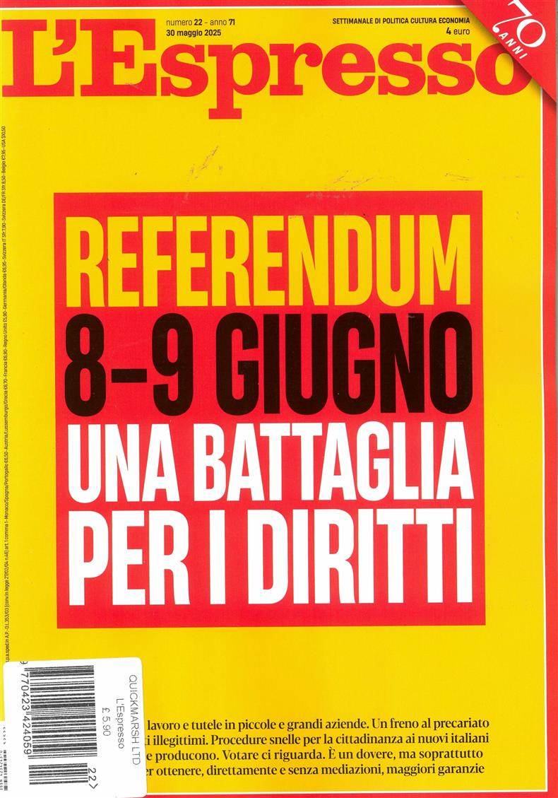 L'Espresso - NO 22