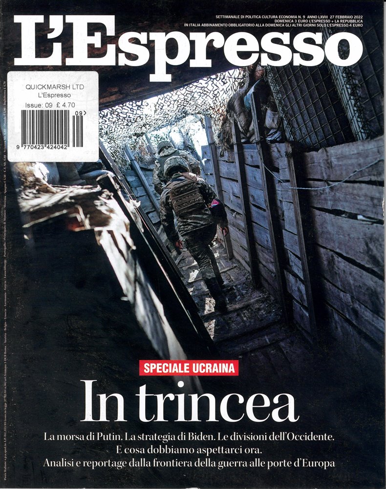 L'Espresso Magazine Issue NO 9