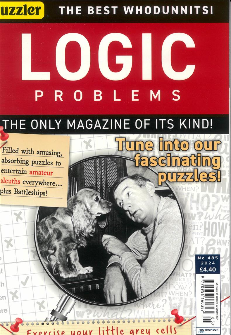 Puzzler Logic Problems - NO 485