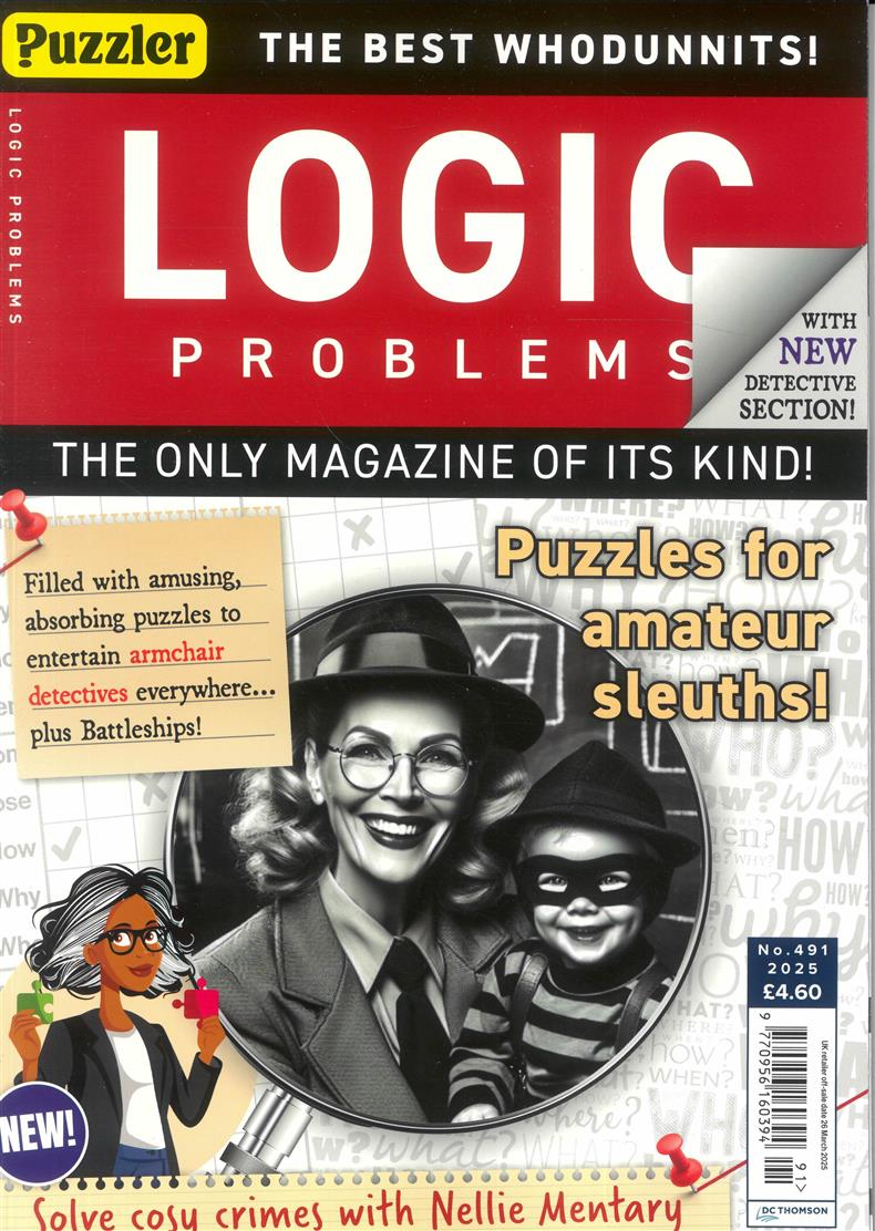 Puzzler Logic Problems - NO 491