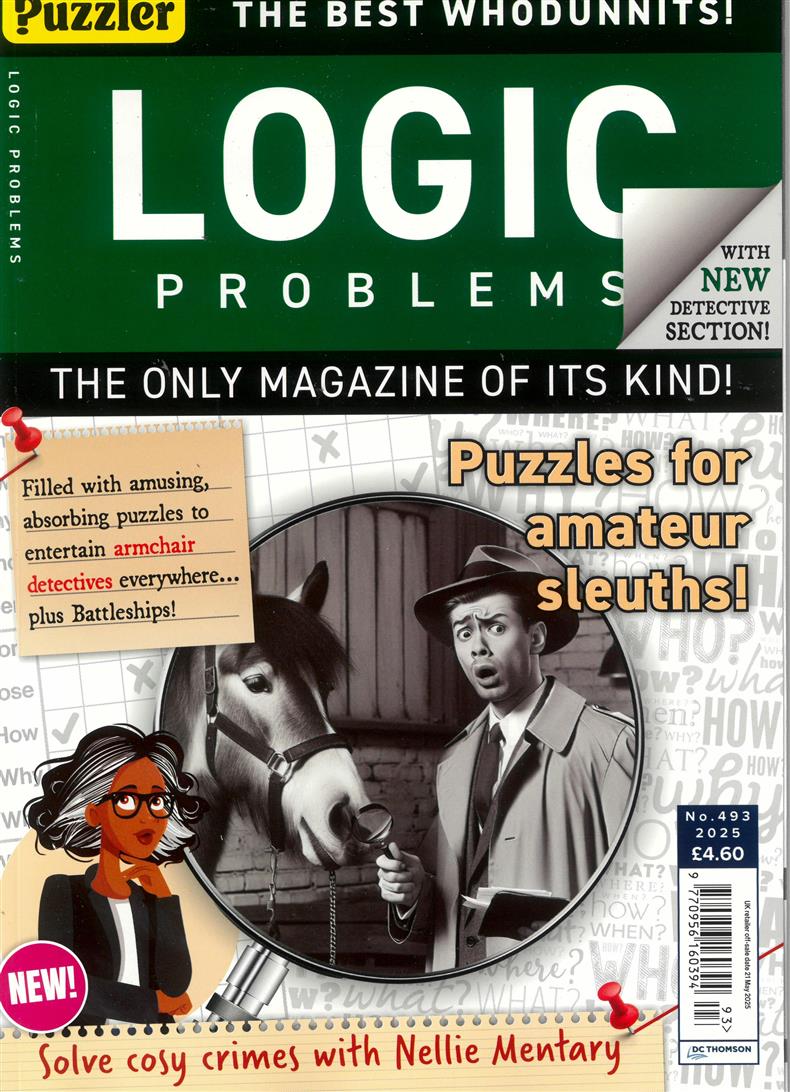 Puzzler Logic Problems - NO 493