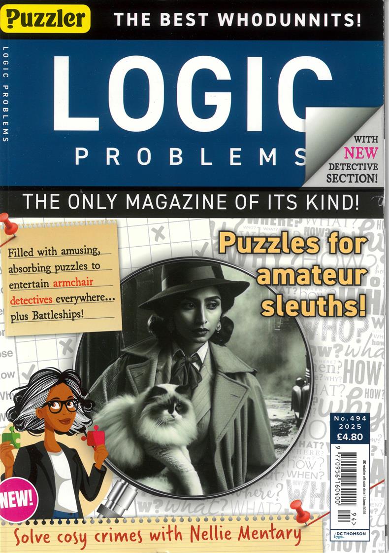 Puzzler Logic Problems - NO 494