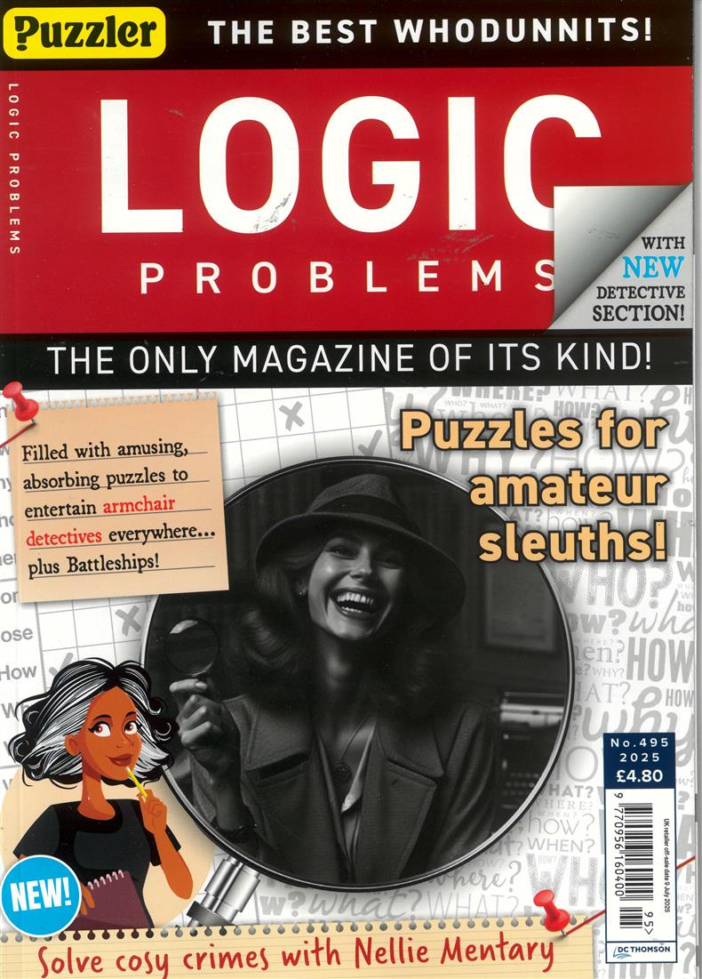 Puzzler Logic Problems - NO 495