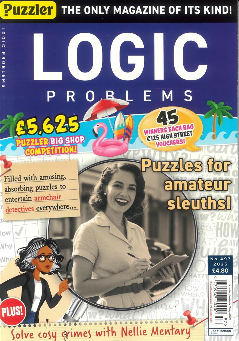 Puzzler Logic Problems - NO 497