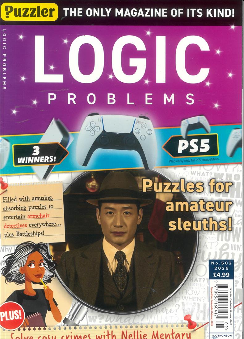 Puzzler Logic Problems - NO 502