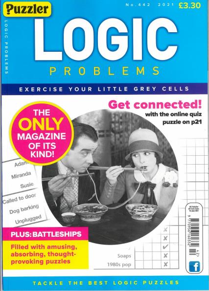 Puzzler Logic Problems Magazine