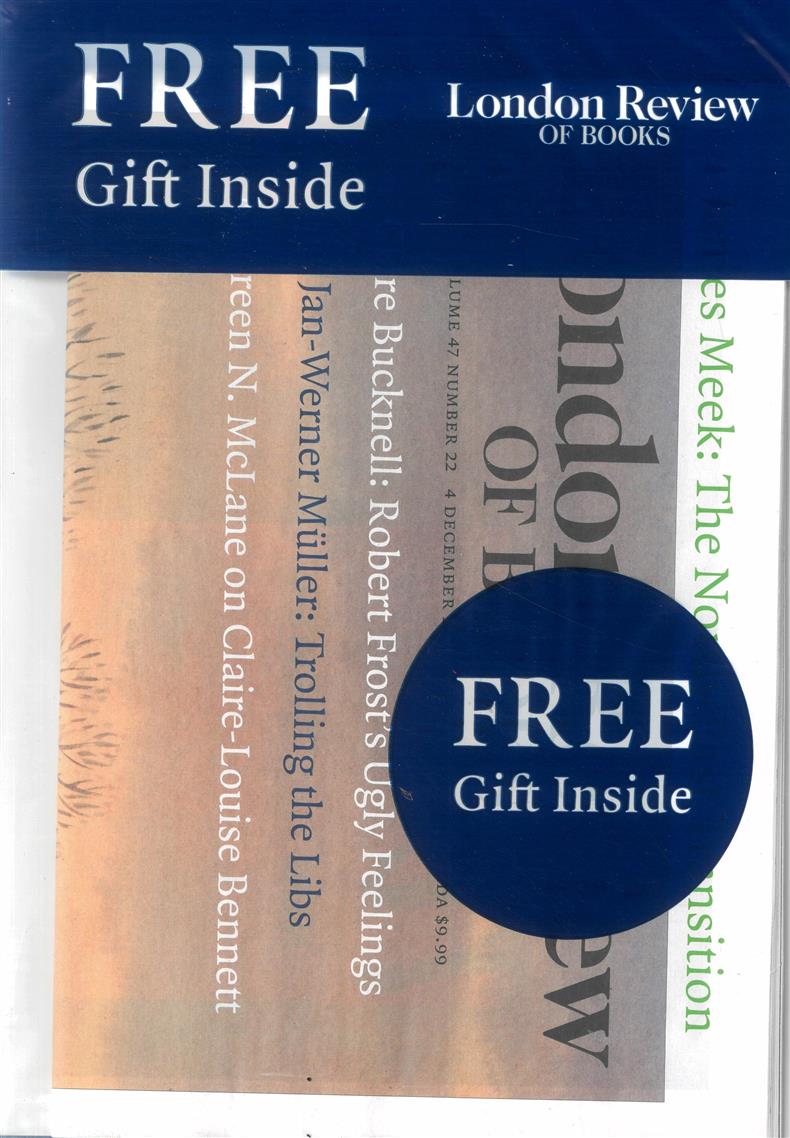 London Review of Books - VOL47/22