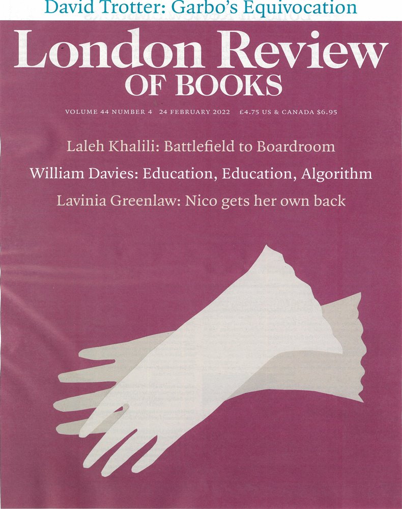 London Review of Books Magazine Issue VOL44/4