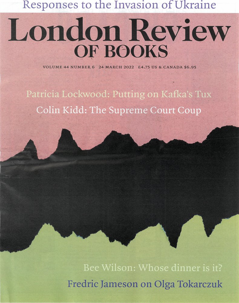 London Review of Books Magazine Issue VOL44/6