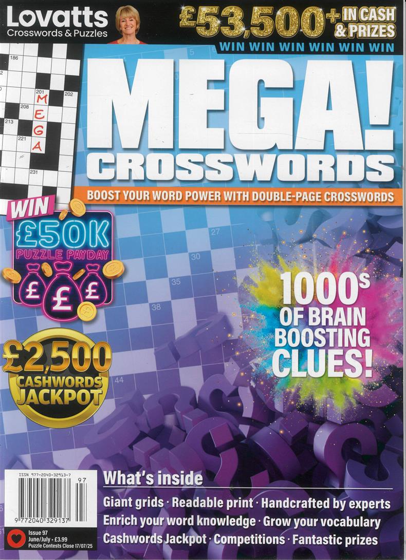 Lovatts Mega Crosswords - NO 97