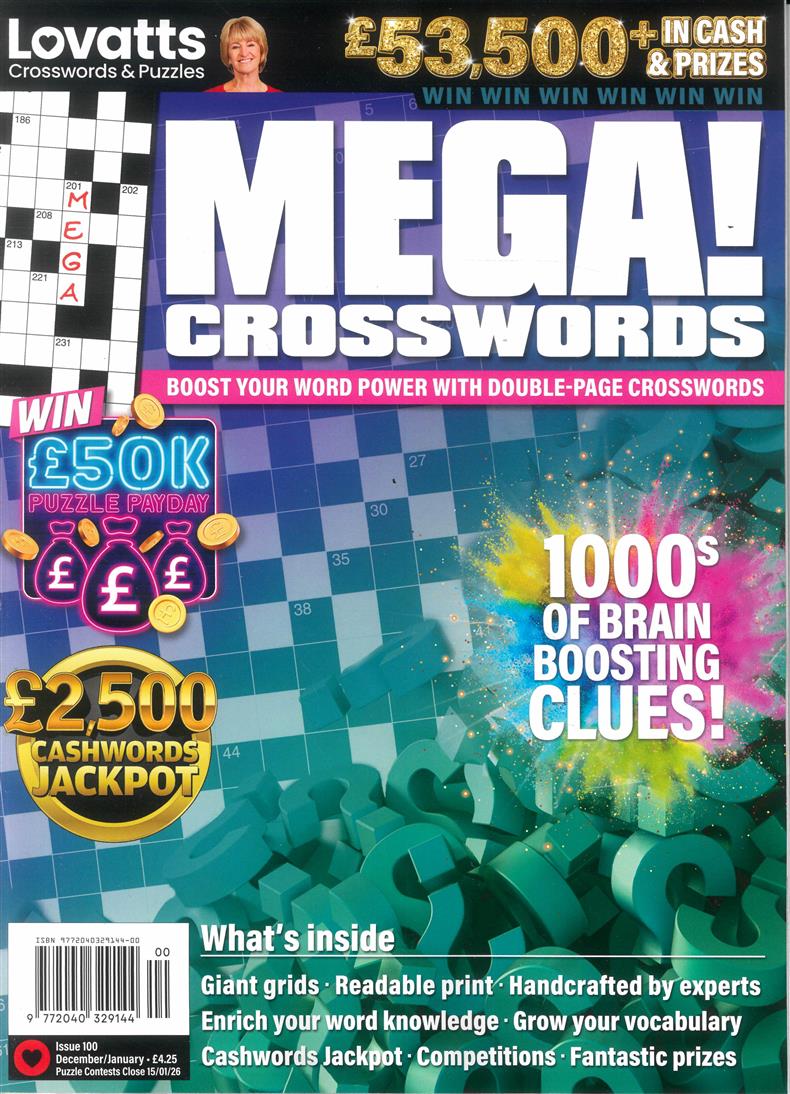 Lovatts Mega Crosswords - NO 100