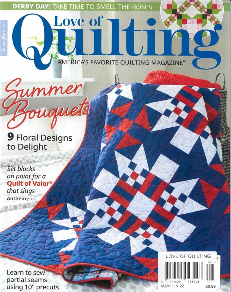 Love Of Quilting Magazine Issue MAY-JUN