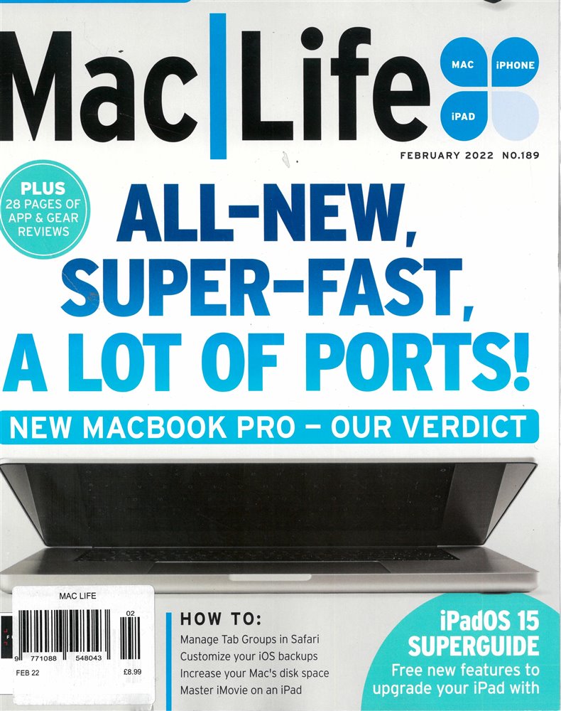 Mac Life Magazine Issue FEB 22