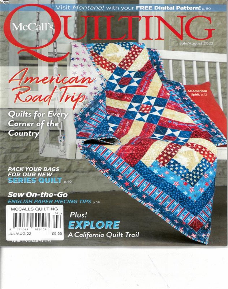 McCalls Quilting Magazine Issue JUL-AUG