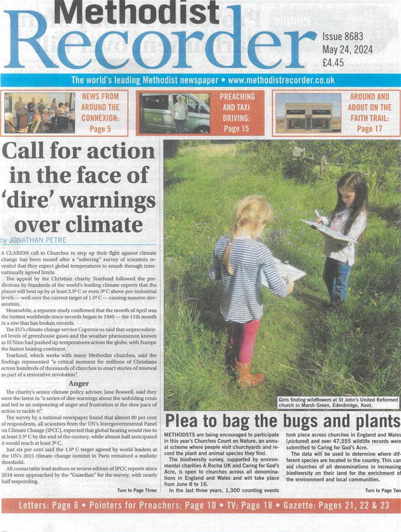 Methodist Recorder - 24/05/2024