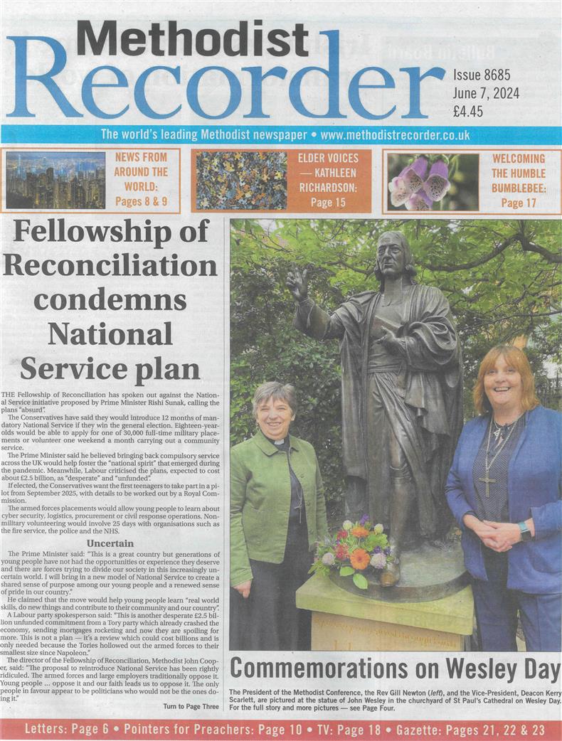 Methodist Recorder - 07/06/2024