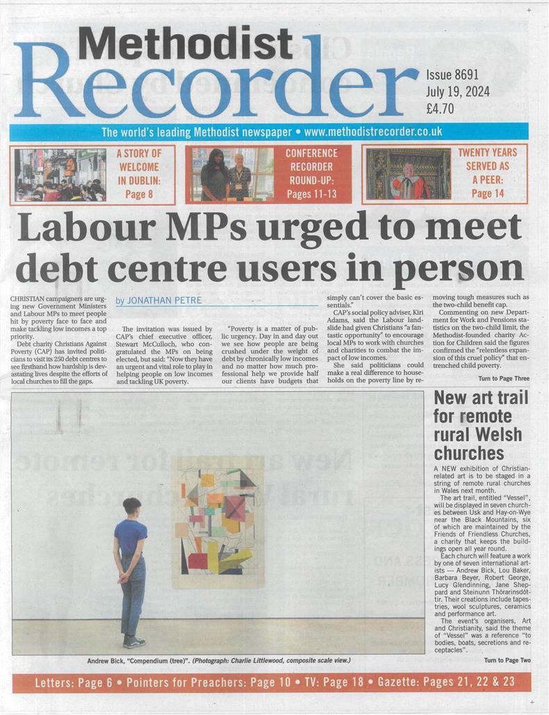Methodist Recorder - 19/07/2024