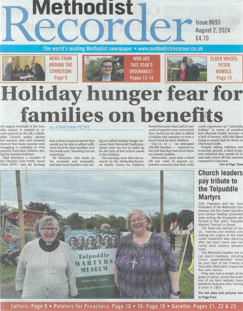 Methodist Recorder - 02/08/2024