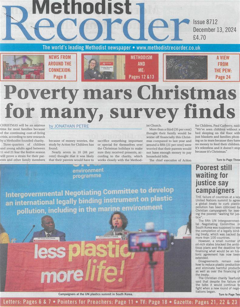 Methodist Recorder - 13/12/2024