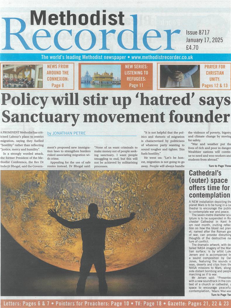 Methodist Recorder - 17/01/2025