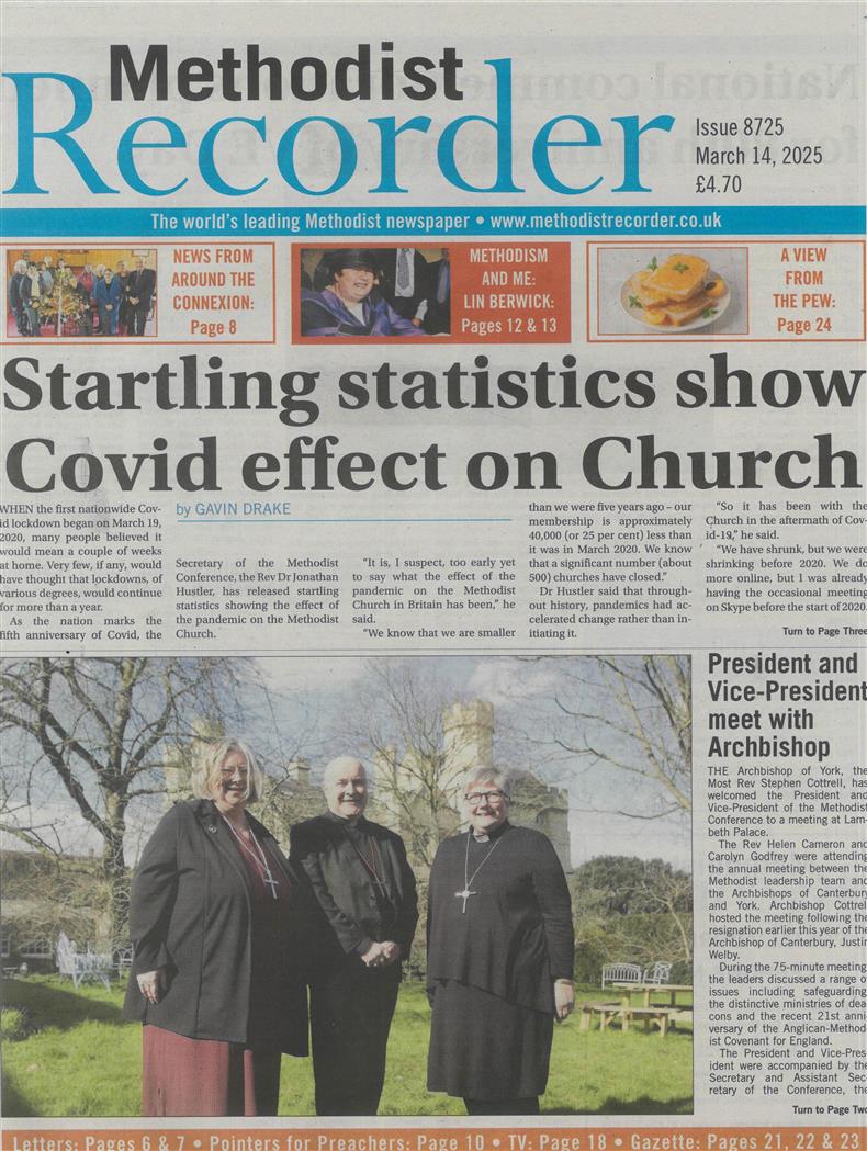 Methodist Recorder - 14/03/2025