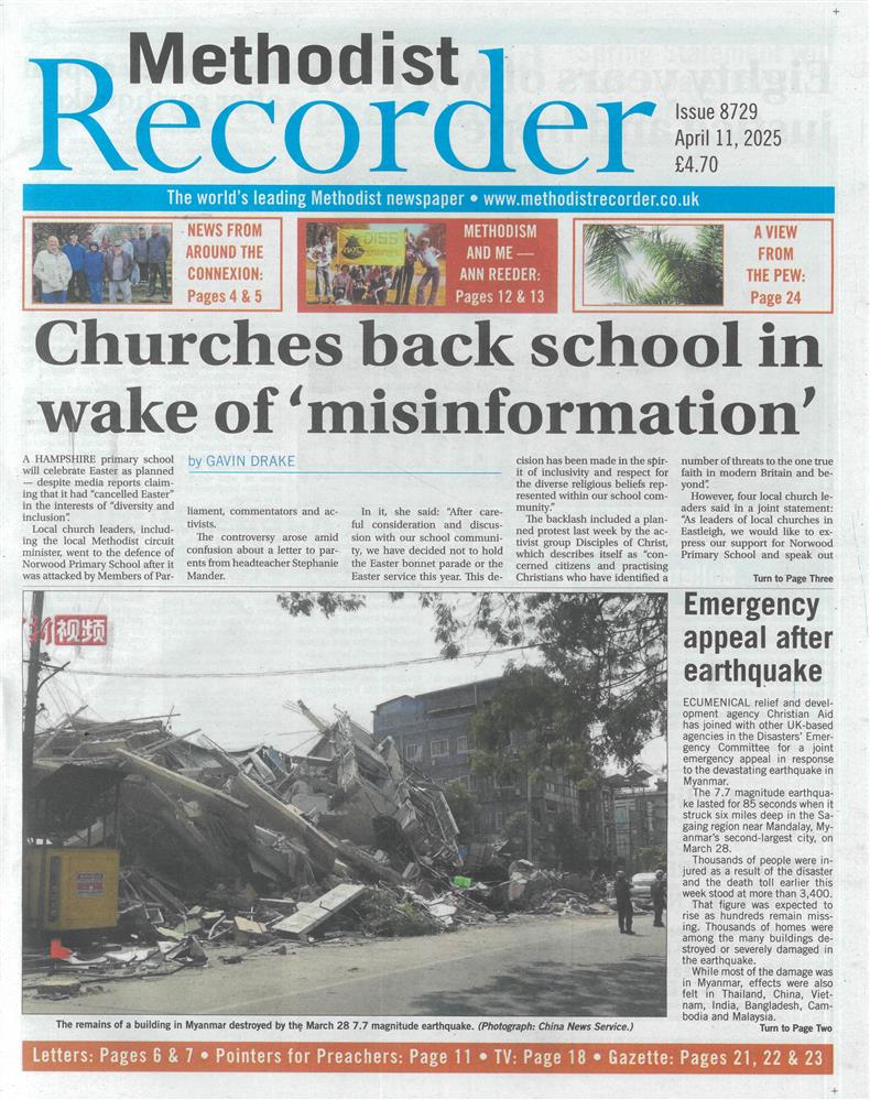 Methodist Recorder - 11/04/2025