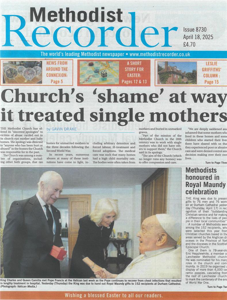Methodist Recorder - 18/04/2025