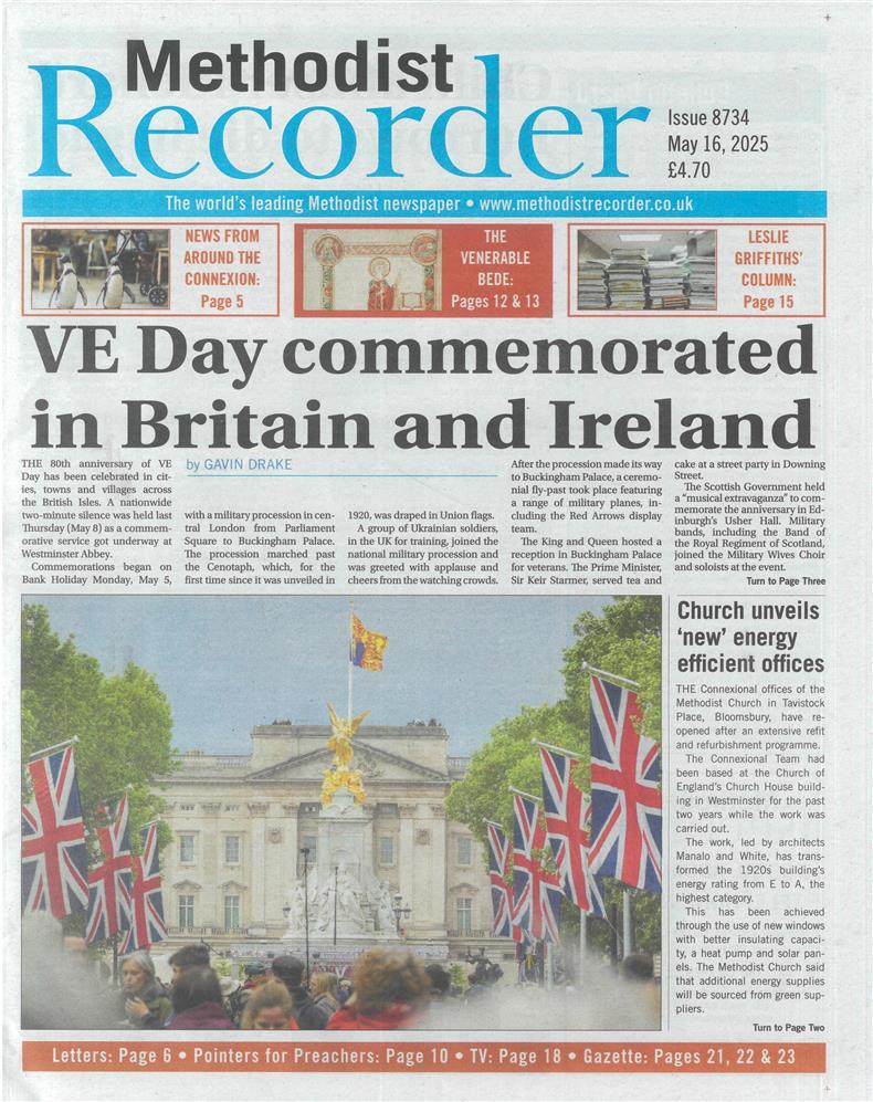 Methodist Recorder - 16/05/2025