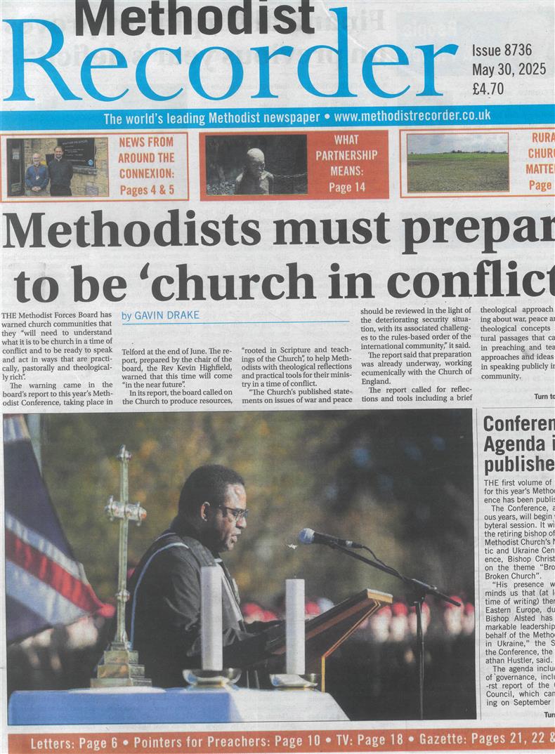 Methodist Recorder - 30/05/2025