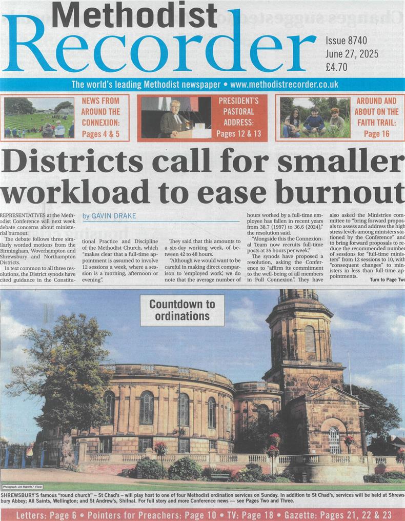 Methodist Recorder - 27/06/2025