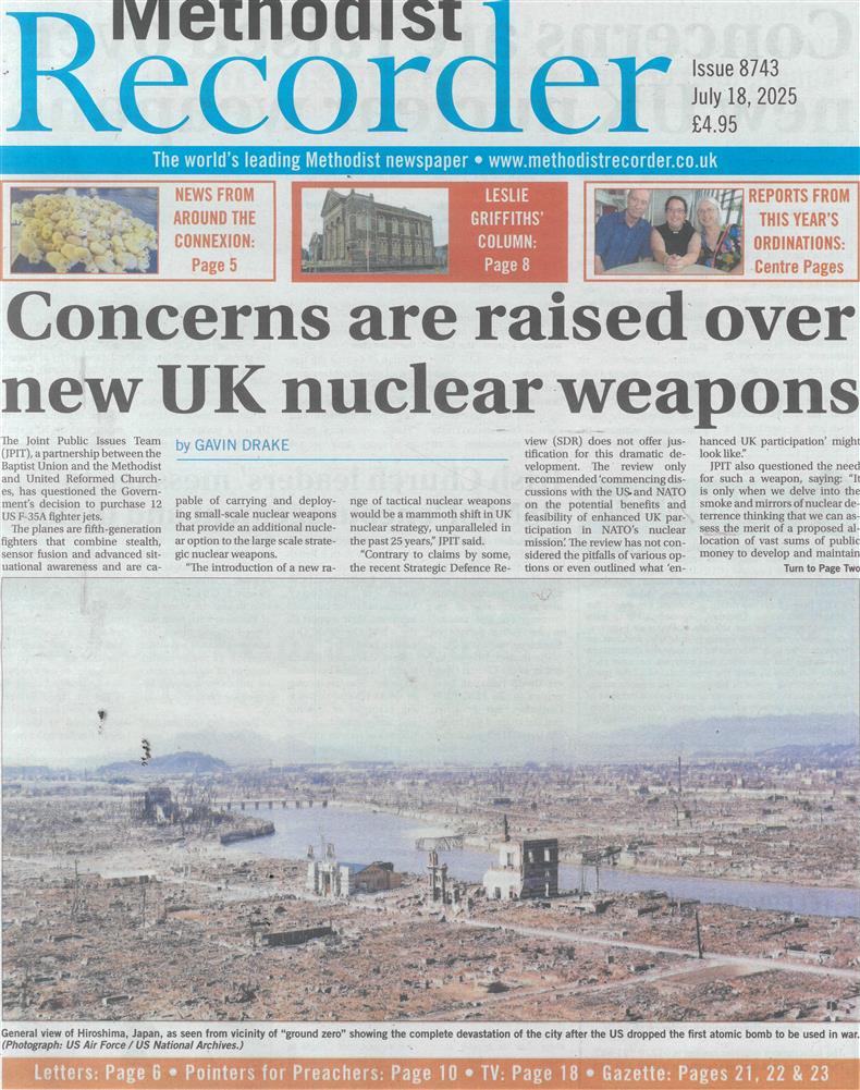 Methodist Recorder - 18/07/2025