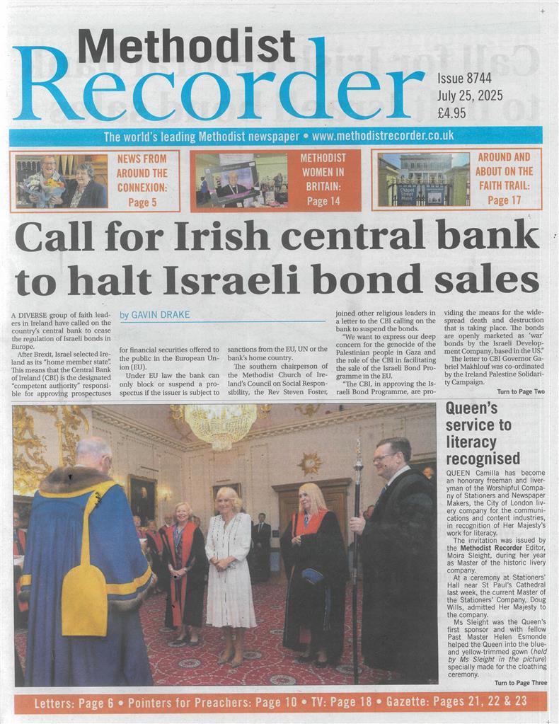 Methodist Recorder - 25/07/2025