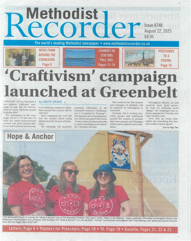 Methodist Recorder - 22/08/2025