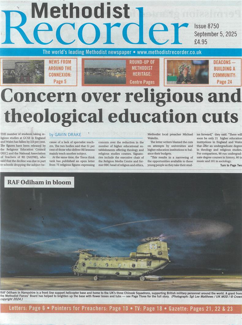 Methodist Recorder - 05/09/2025