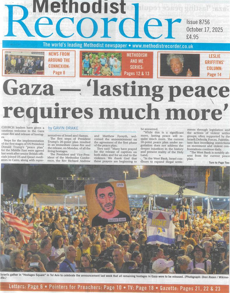 Methodist Recorder - 17/10/2025