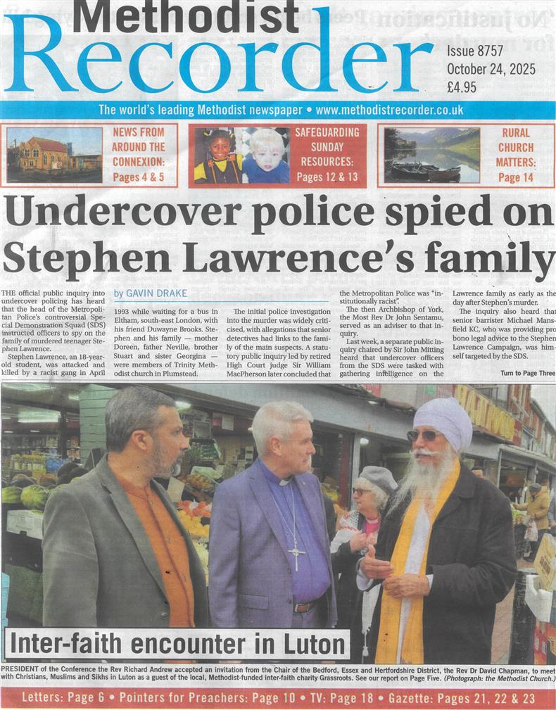 Methodist Recorder - 24/10/2025