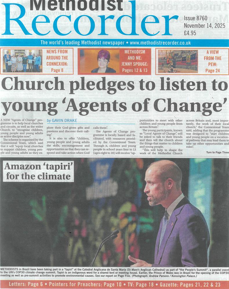 Methodist Recorder - 14/11/2025