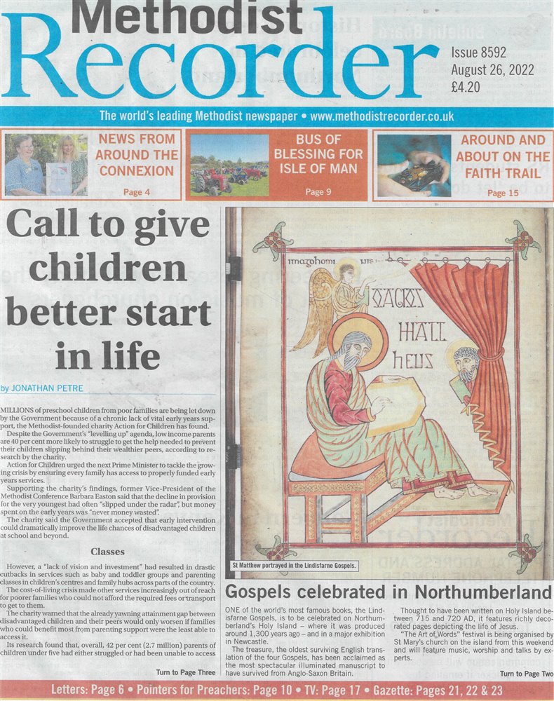 Methodist Recorder Magazine Subscription
