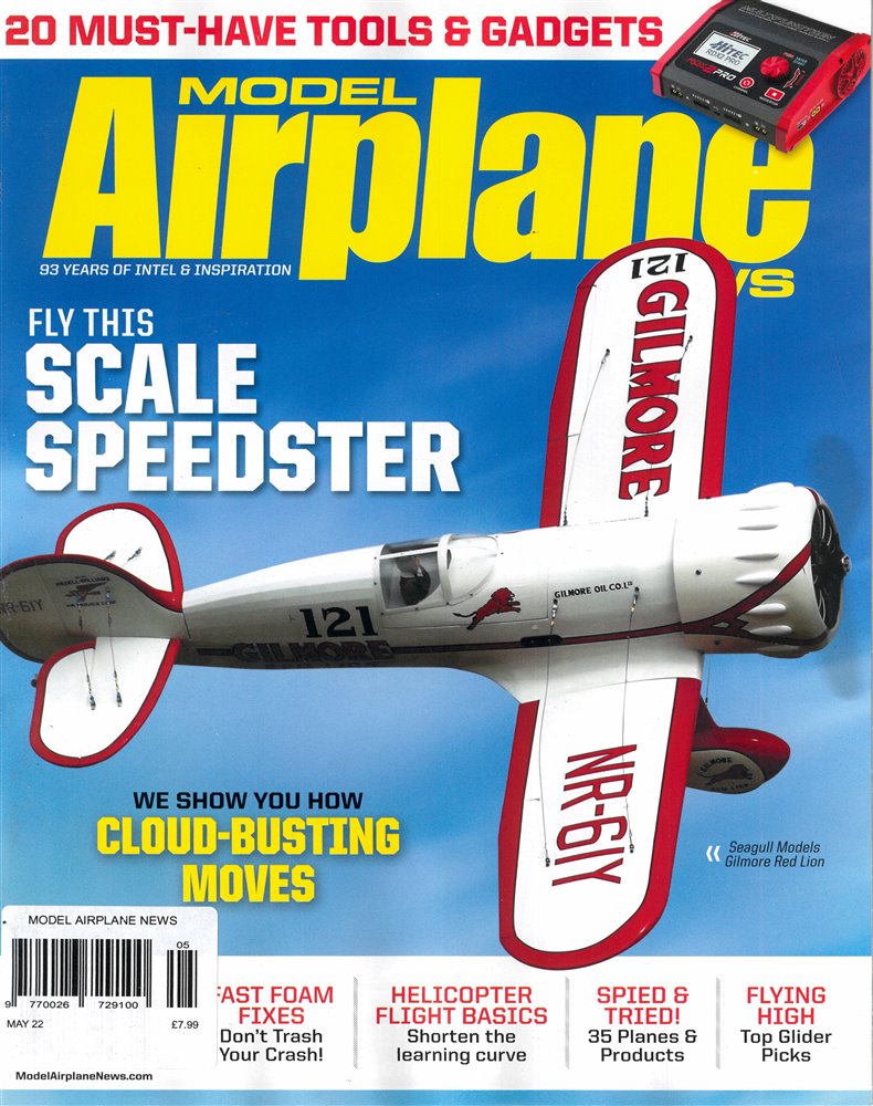 Model Airplane News Magazine Issue MAY 22