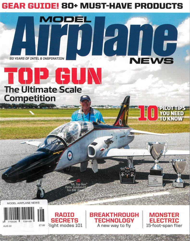 Model Airplane News Magazine Subscription