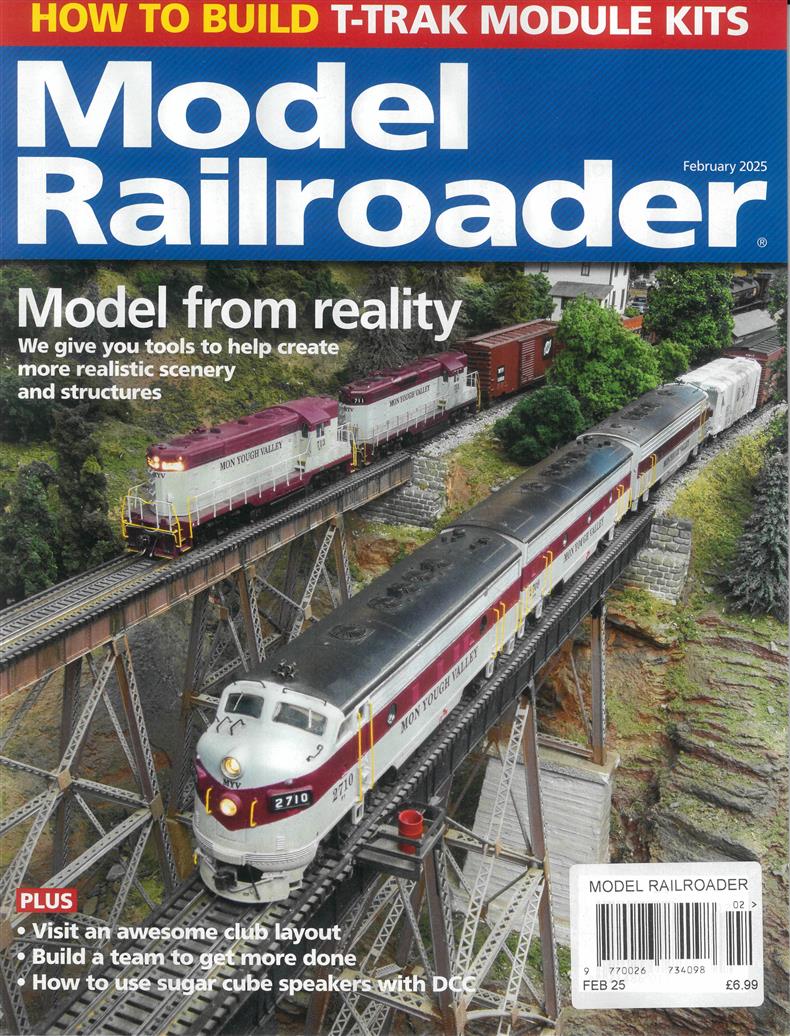 Model Railroader - FEB 25