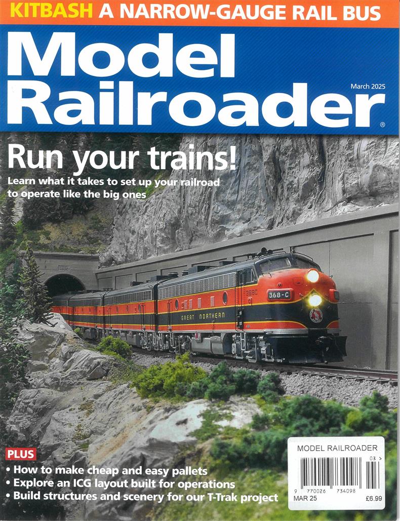 Model Railroader - MAR 25