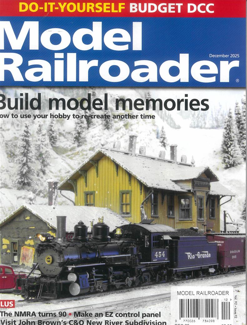 Model Railroader - DEC 25