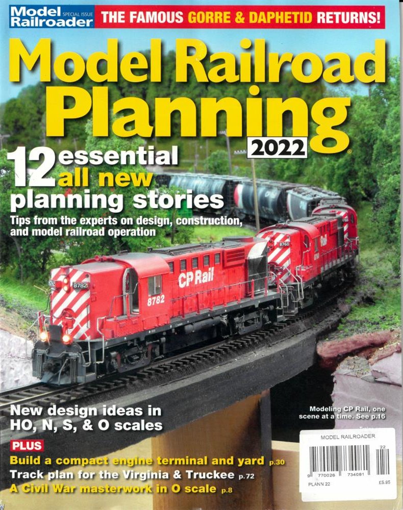 Model Railroader Magazine Issue PLANN 22