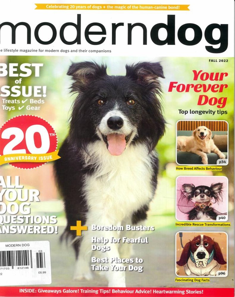 Modern Dog Magazine Subscription
