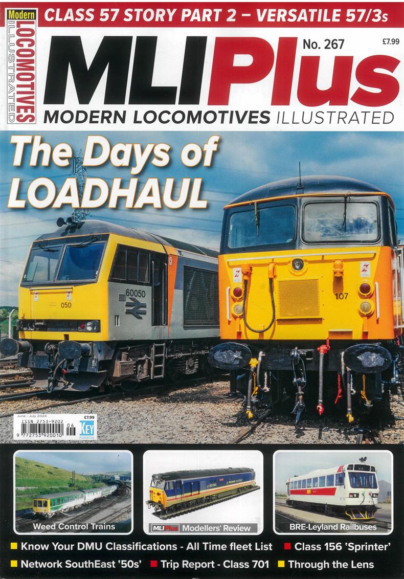 Modern Locomotives Illustrated - J/JUL