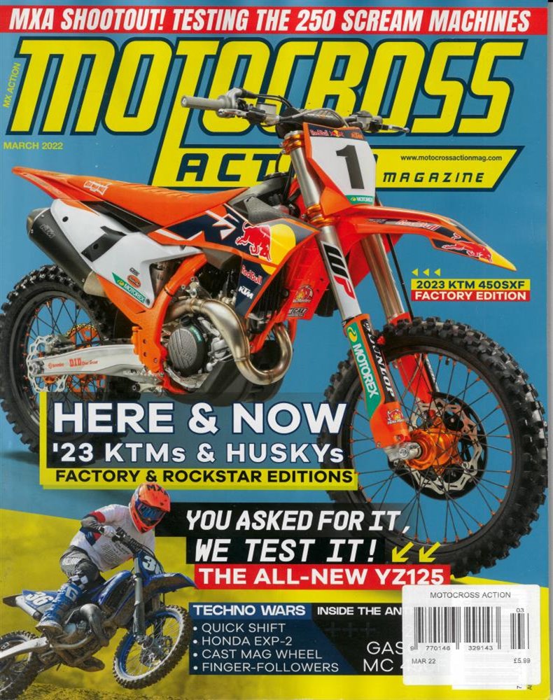 Motocross Action Magazine Issue MAR 22