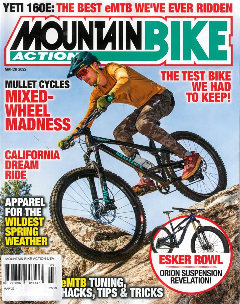 Mountain Bike Action Magazine Issue MAR 22